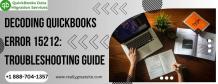 Decoding QuickBooks Error 15212: Troubleshooting Guide