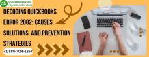 Decoding QuickBooks Error 2002: Causes, Solutions, and Prevention Strategies