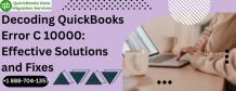 Decoding QuickBooks Error C 10000: Effective Solutions and Fixes