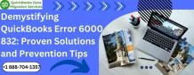Demystifying QuickBooks Error 6000 832: Proven Solutions and Prevention Tips