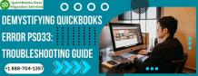 Dealing with QuickBooks Error PS033: Comprehensive Solutions