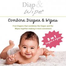 DIAP & WIPE Ultra Soft Diapers For New Baby.