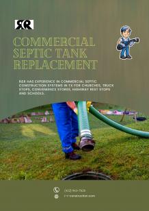  Commercial Septic Tank Replacement