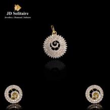 Diamond Pendant Set for Women- JD Solitaire