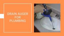 Drain auger for Plumbing