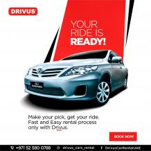 Drivus Offers Fast and Easy Car Rental in Sharjah Airport