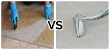 Difference Between Steam and Dry-Cleaned Carpet