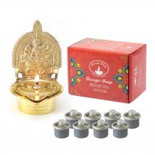 Brass Diyas for Pooja &amp; Brass Oil Lamps for Pooja | Durga Deep