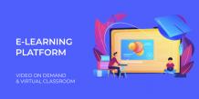 Multilingual E-Learning Platform with Video on Demand &amp; Zoom