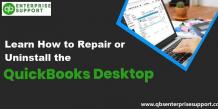 How to repair or Uninstall QuickBooks Desktop?