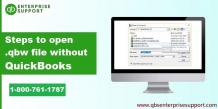 Open QBW File Without QuickBooks Desktop [8 Easy Steps]