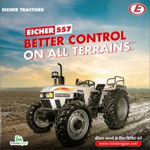 Eicher 557 Tractor Specifications, Price & Mileage 2022- Tractorgyan