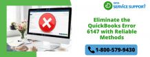 Solutions for Easily Terminating the QuickBooks Error 6147