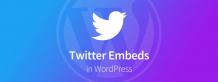 Embed Twitter Feed Widget on WordPress