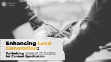 Enhancing Lead Generation: Optimizing Contact Validation for Content Syndication 