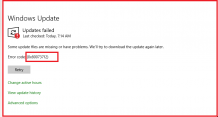 Windows Error code 0x80073712 in 2xH2 stucks - Get fixed