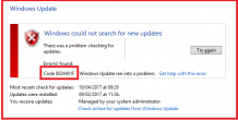 [KB9199234] - Solutions - Windows Update Error Code 0x8024401f