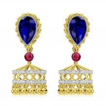 Buy Jhumkas Earrings Designs Online Starting at Rs.21689 - Rockrush India