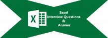 30+ Excel Interview Questions &amp; Answers | DataTrained