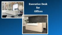 Classic and Luxurious Executive Desk for Offices