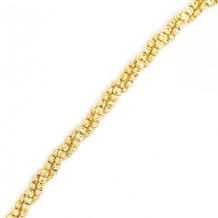 Exotic Diamonds - 3 gold chain