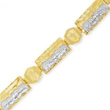 Exotic Diamonds - Last supper gold bracelet