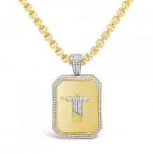  Exotic Diamonds - Men’s pendants gold