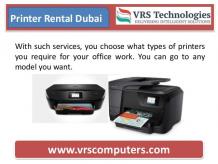 Exploring the Fantastic Benefits of Printer Rental Dubai
