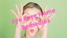 Eyes Care Home Remedies In Summer For Itching And Burning Sensation