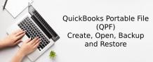 QuickBooks Portable File (QPF)