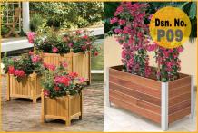 Buy Beautiful Wooden Planter Box in Dubai, Abu Dhabi, Sharjah, Al Ain