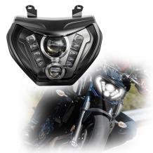 LED Headlights on the Yamaha MT09