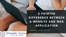 5 Pointer Difference between a Website and Web Applications 