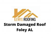 Storm Damaged Roof Foley AL