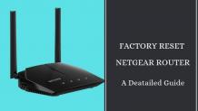 Reset Netgear Router