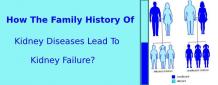 How The Family History Of Kidney Diseases Lead To Kidney Failure?