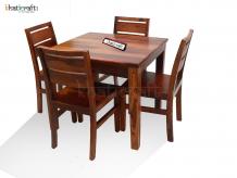 Enjoy Your Dinner by Adding These 4 Seater Dining Table Set at Your Place | Khaticraft.com