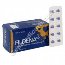 Buy Fildena 50 mg Online | Fildena 50 Reviews, Side Effects, Directions