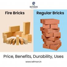 Fire Bricks VS Regular Bricks: Price, Benefits, Durability, Uses