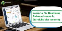 Fix Beginning Balance Issues in QuickBooks Desktop (Easy Steps)