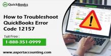 Steps to Resolve QuickBooks Error Code 12157