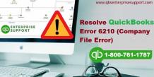 Fix QuickBooks Error 6210, 0 (When Opening a Company File)