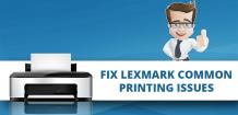 FIX LEXMARK COMMON PRINTING ISSUES