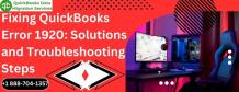 Fixing QuickBooks Error 1920: Solutions and Troubleshooting Steps