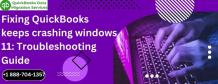 Fixing QuickBooks keeps crashing windows 11: Troubleshooting Guide