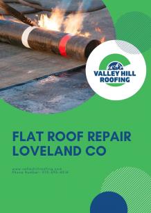 Flat Roof Repair Loveland CO