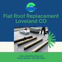 Flat Roof Replacement Loveland CO