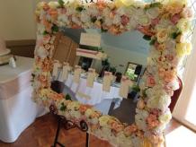 Floral Frames For Photo Booth In Wedding