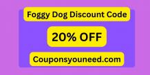 20% OFF Foggy Dog Discount Code November 2024