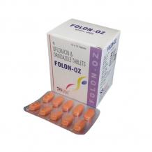 Folon-Oz Tablet, Ofloxacin 200 Mg + Ornidazole 500 Mg Tablets - Schwitz Biotech